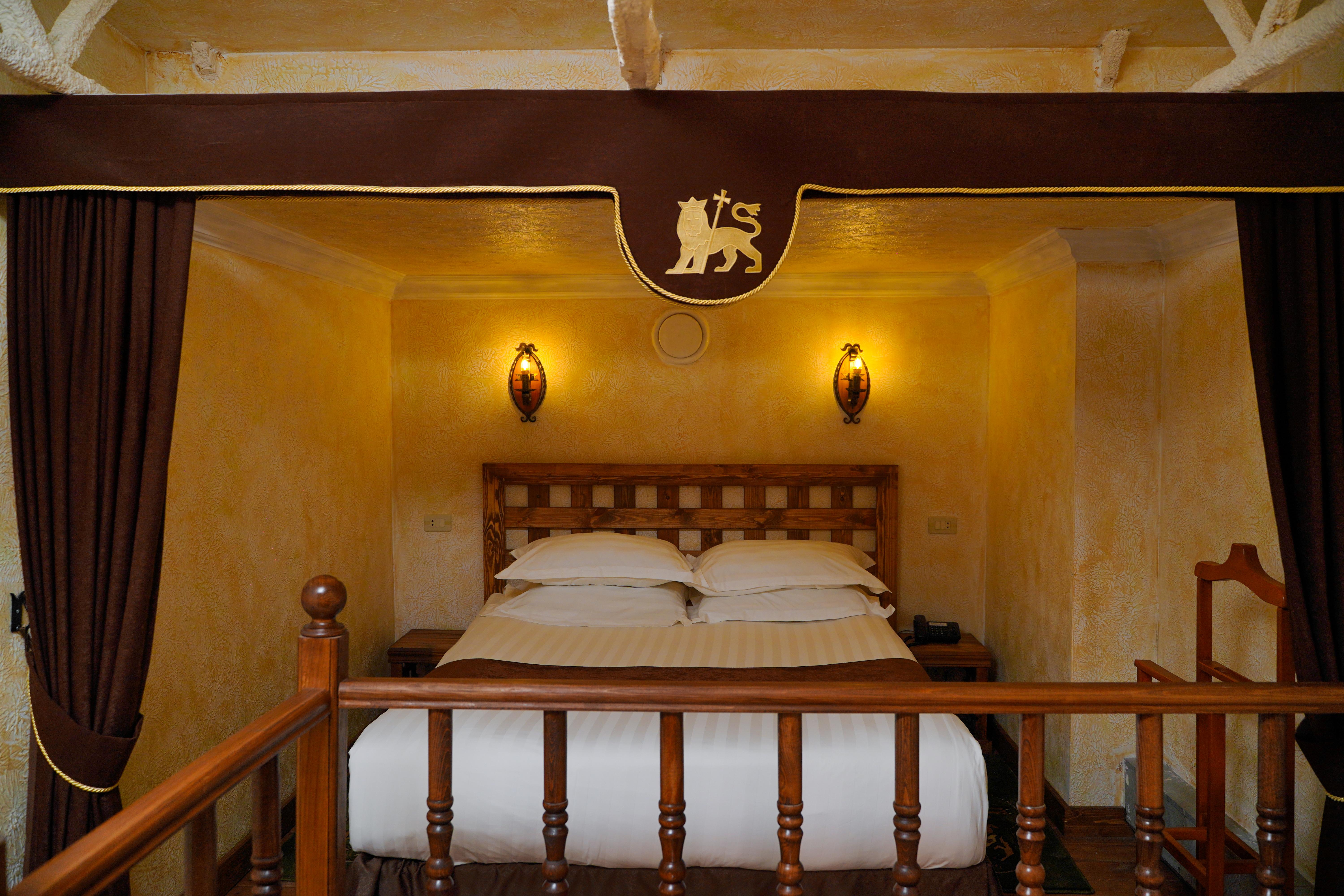 Caucasus Hotel Kasagh Esterno foto A room at the hotel